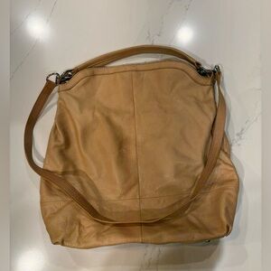 B Makowsky hobo purse body/trim 100% genuine leather